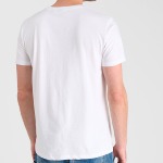 T Shirt Le Temps des Cerises homme Lepic blanc