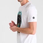 T Shirt Le Temps des Cerises homme Lepic blanc