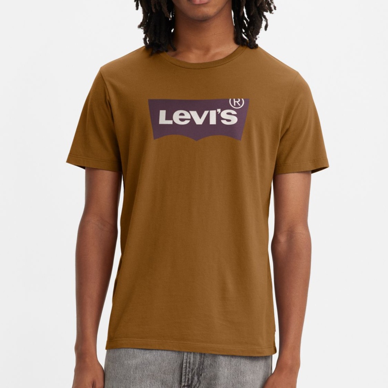 T Shirt Levi's homme Graphic Bw Tee cathay spice