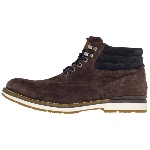 Chaussures Tommy Hilfiger homme en cuir daim marron