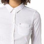 Chemise Tommy Hilfiger femme modèle Faybe blanche coupe cintrée