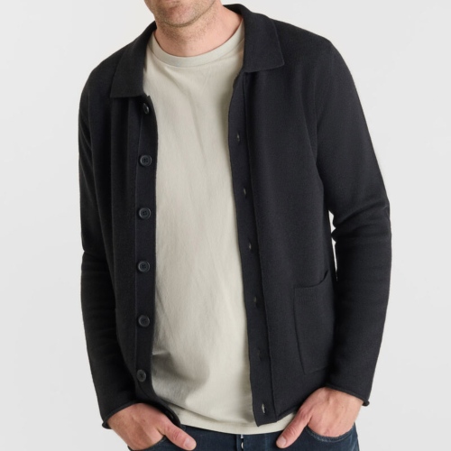 Gilet cardigan Le Temps des Cerises Jerno noir