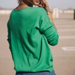 Pull femme Freeman T Porter Isabel vert