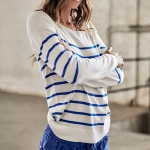 Pull Freeman T Porter femme Lea Stripes