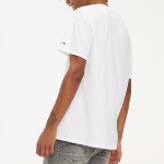 T Shirt homme Tommy Hilfiger Jeans Script Tee blanc