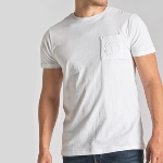 T Shirt Le Temps des Cerises homme Paia blanc