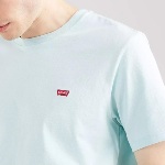 T Shirt Levis homme Original Tee starlight blue logo Levi's brodé
