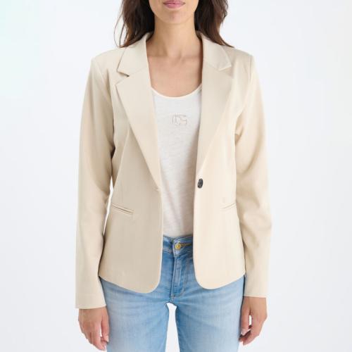 Veste blazer Le Temps des Cerises Oscar beige