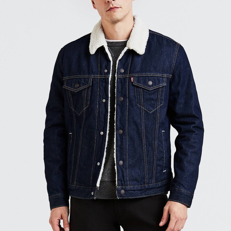 Blouson en jean Levi's ® homme Sherpa Trucker doublé