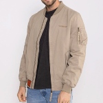 Veste Bombers Original Mac 1 en coton beige