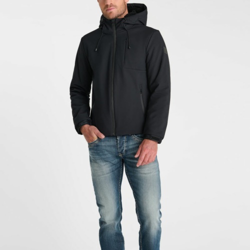 Blouson homme softshell noir Le Temps des Cerises Loen