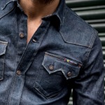 Chemise en jean brut Freeman T Porter homme Raaw