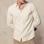 Chemise Freeman T Porter homme Jeremiah Hunty beige