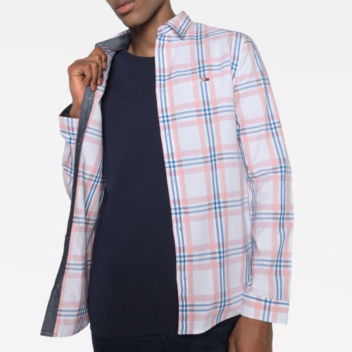 Chemise à carreaux Tommy Hilfiger Jeans homme