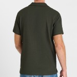 Chemise manches courtes Le Temps des Cerises Laris kaki