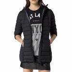 Doudoune Longue Tommy Hilfiger femme modèle Cala noire