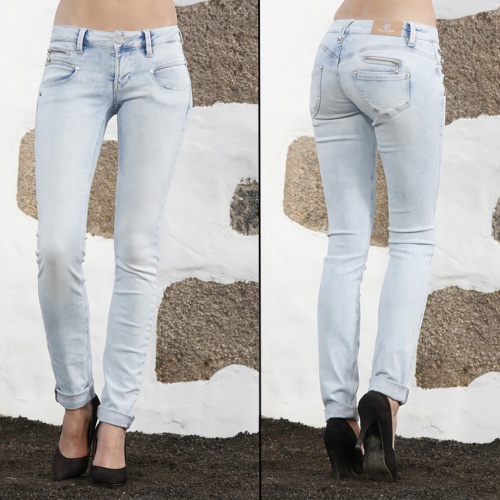 Jean Femme Freeman T Porter Alexa Slim Freshy en promo