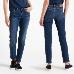 Jean femme Levis 712 read between the line