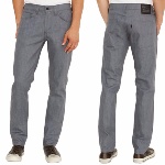 Jean Levis 511 pour homme coupe slim modérée délavage Grey Rigid