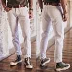 Jeans blanc Freeman T Porter Jimmy California