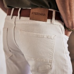 Jeans blanc Freeman T Porter Jimmy California