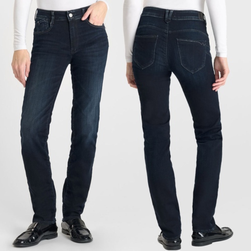 Jeans femme coupe droite taille haute Le Temps des Cerises Pulp High