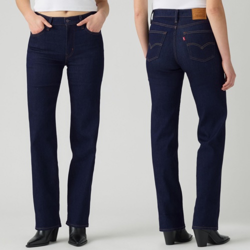Jean Levi's ® femme 723 High Rise straight brut coupe droite taille haute