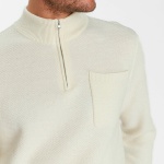 Pull col montant zippé Le Temps des Cerises Favo