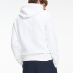 Sweat capuche Tommy Hilfiger Jeans homme blanc