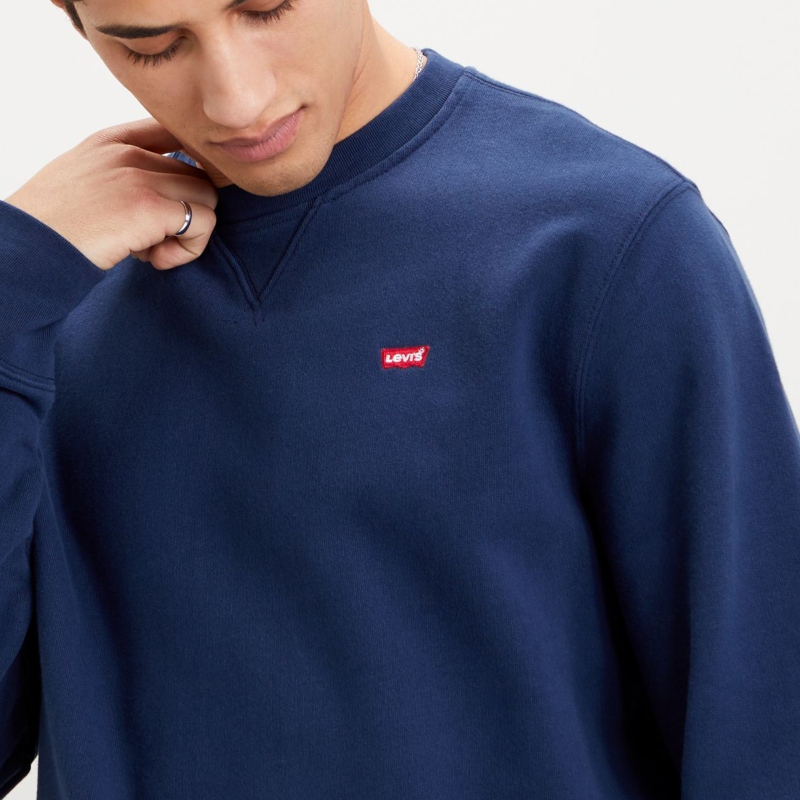 Sweat levis bleu marine deals