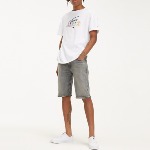 T Shirt homme Tommy Hilfiger Jeans Script Tee blanc