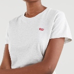 T Shirt Levi's ® femme gris avec petit logo