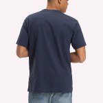 T Shirt bleu marine Tommy Hilfiger Jeans Circle Tee pour homme