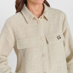 Veste gilet Le Temps des Cerises Marley beige