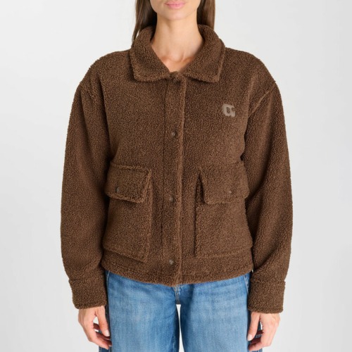 Veste sherpa Le Temps des Cerises femme Floriane bear