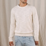 Pull homme Freeman T Porter Solino beige