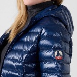 Doudoune femme Jott Cloe Shiny bleu marine