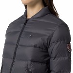 Doudoune Tommy Hilfiger femme modèle Celica Bomber gris anthracite