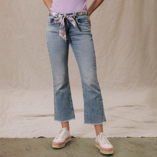 Jeans bootcut cropped Freeman T Porter femme Norma Palermo Med