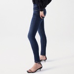 Jeans Salsa femme Secret Push in dark wash taille haute