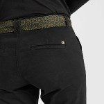 Pantalon chino femme Le Temps des Cerises Kristin noir