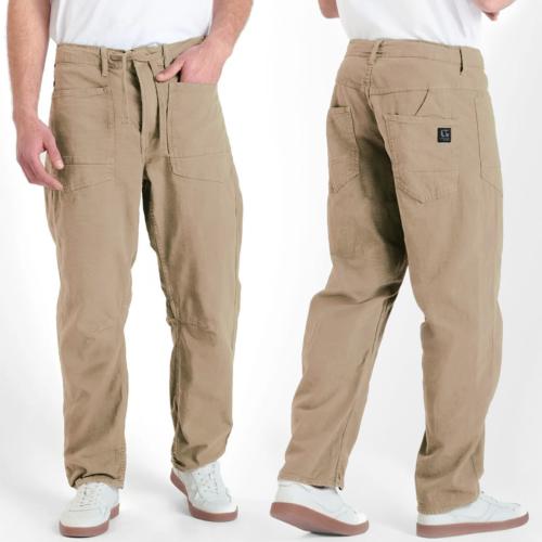 Pantalon Workwear Le Temps des Cerises homme Hobo beige
