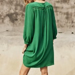 Robe Freeman T Porter femme Juna Plain Color verte