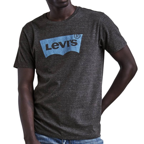 T Shirt Levis homme Housemark Graphic Tee gris anthracite