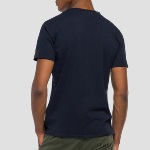 T Shirt Replay Jeans bleu marine pour homme