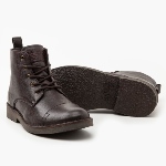 Chaussures Boots Levi's ® en cuir brun