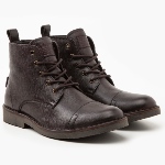 Chaussures Boots Levi's ® en cuir brun