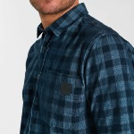 Chemise à carreaux bleus Le Temps des Cerises Kare