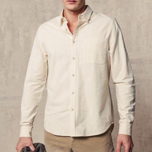 Chemise Freeman T Porter homme Jeremiah Hunty beige