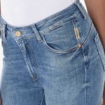 Jeans slim 7/8éme Le Temps des Cerises Pulp C Fawn W6005